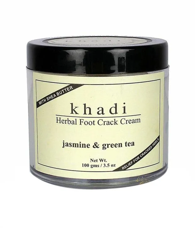 Khadi Natural Jasmine & Green Tea Herbal Foot Crack Cream 100gm