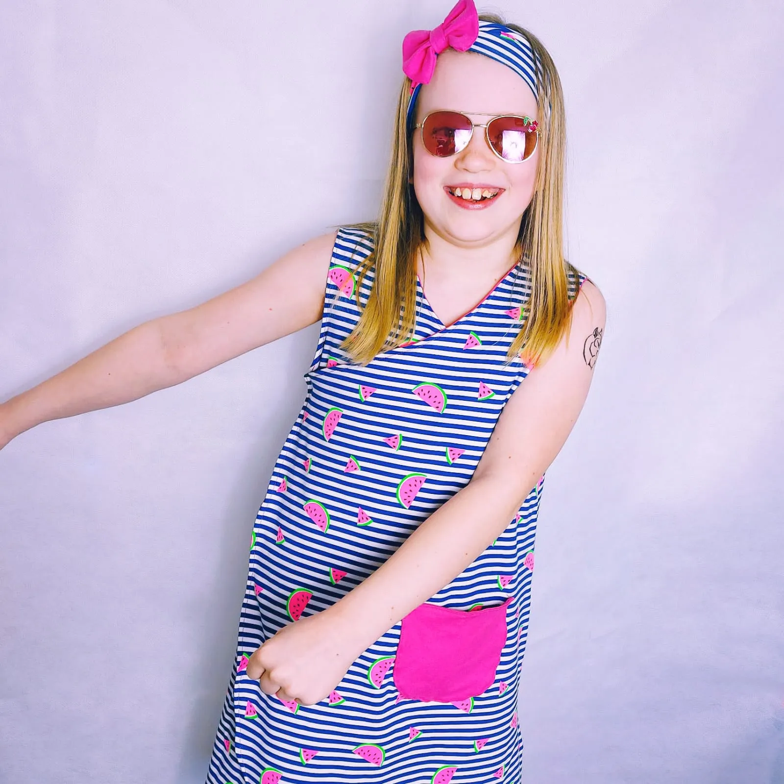 Kids Reversible Wrap Dress