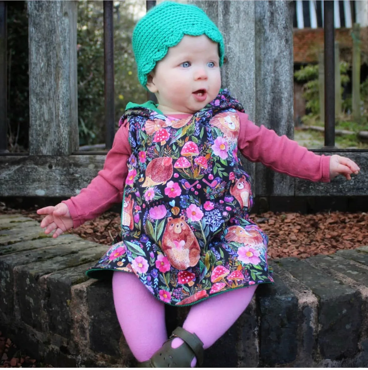 Kids Reversible Wrap Dress