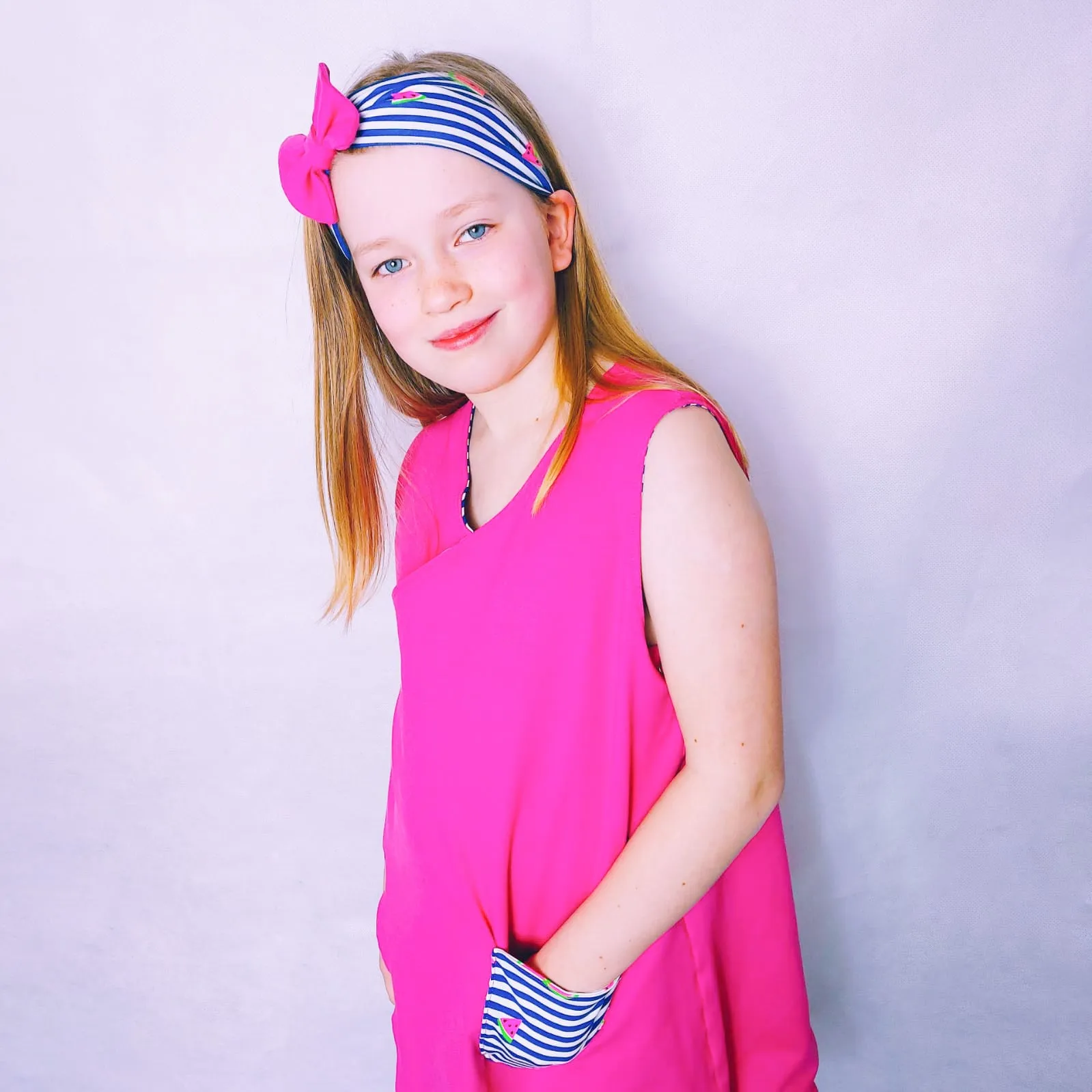 Kids Reversible Wrap Dress
