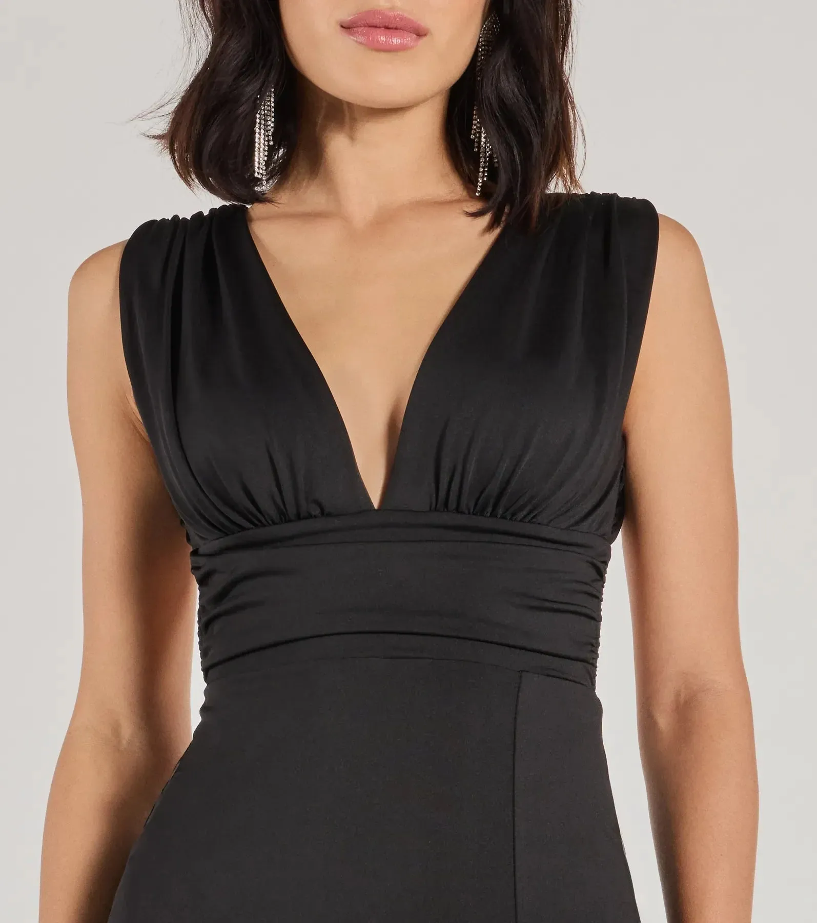 Liesel High Slit Open Back Long Dress