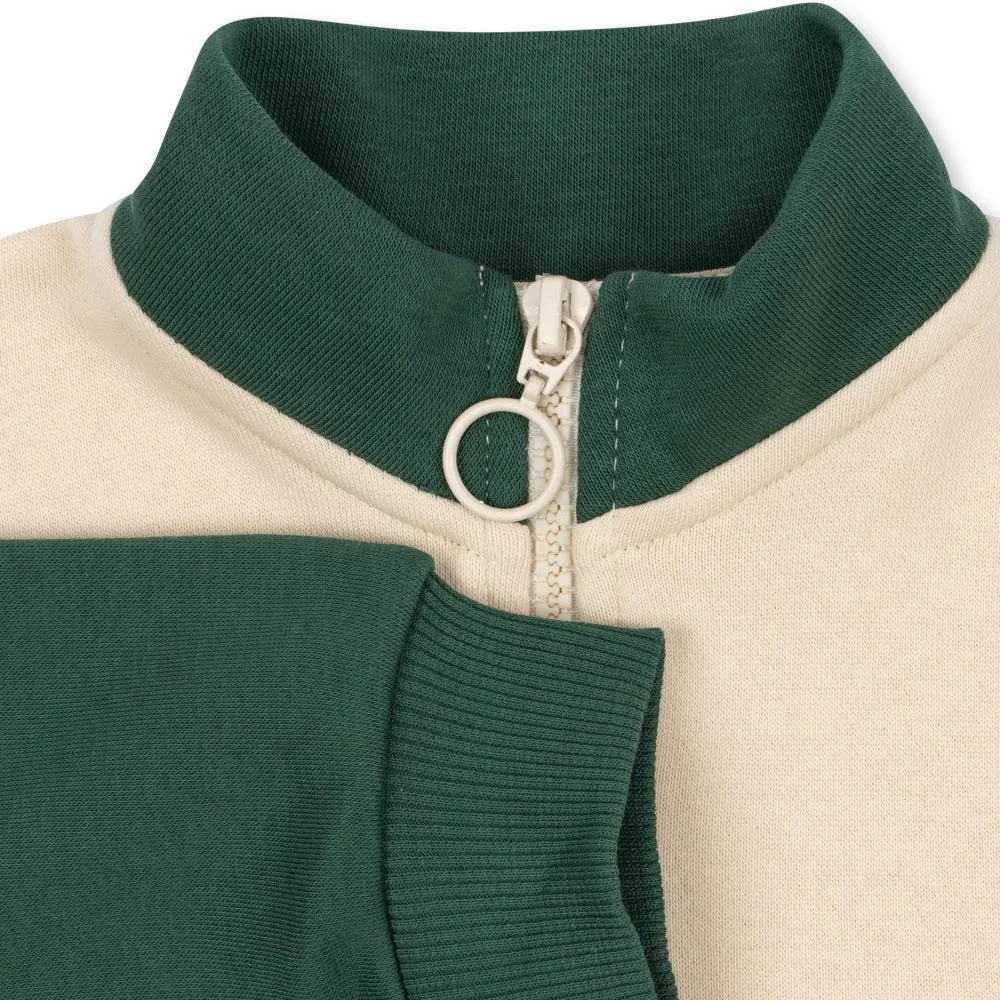 Lou Cotton Half Zip Sweatshirt