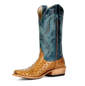 Macie Bean Antique Saddle FQ Ostrich