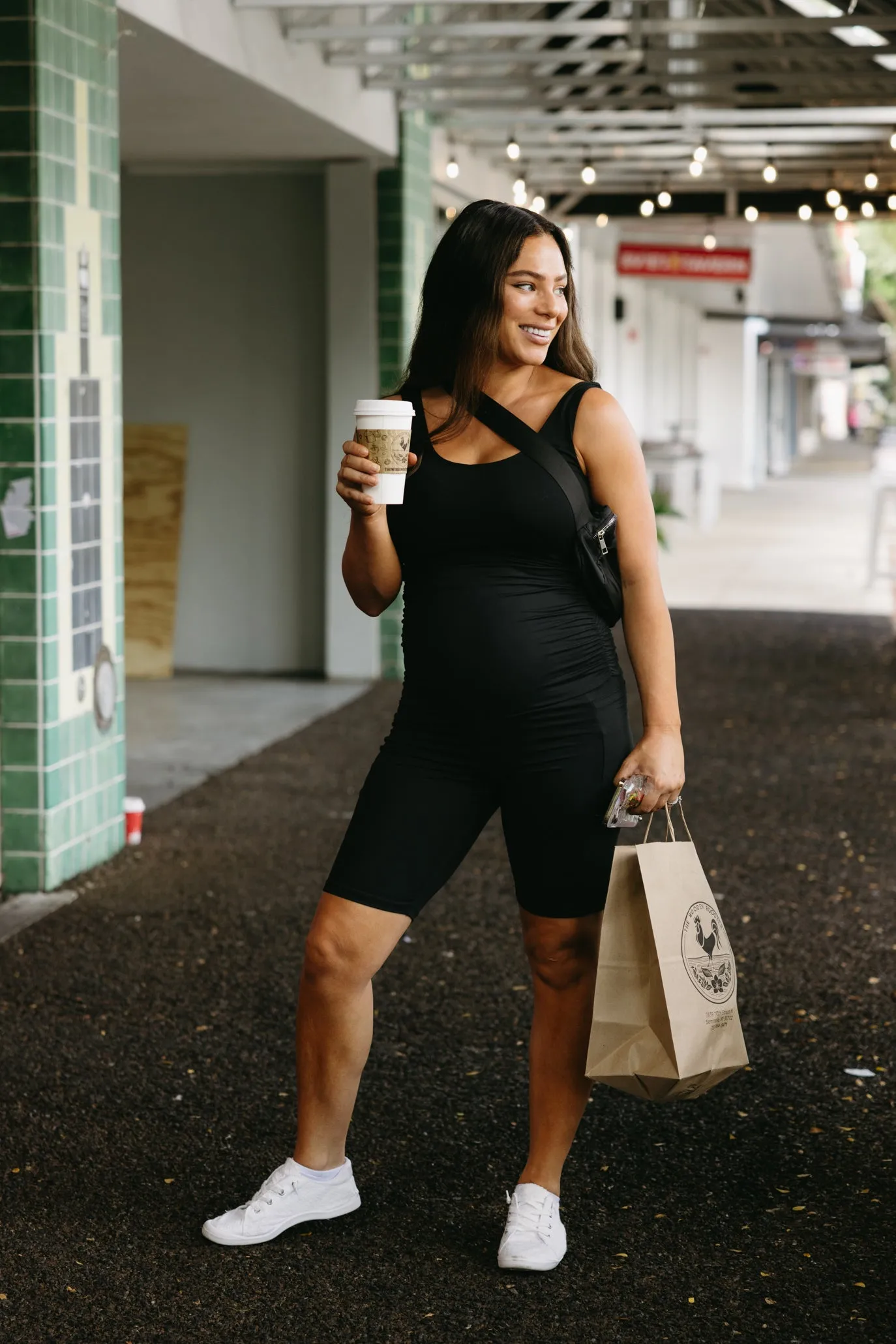 Maternity Shorts with Pockets