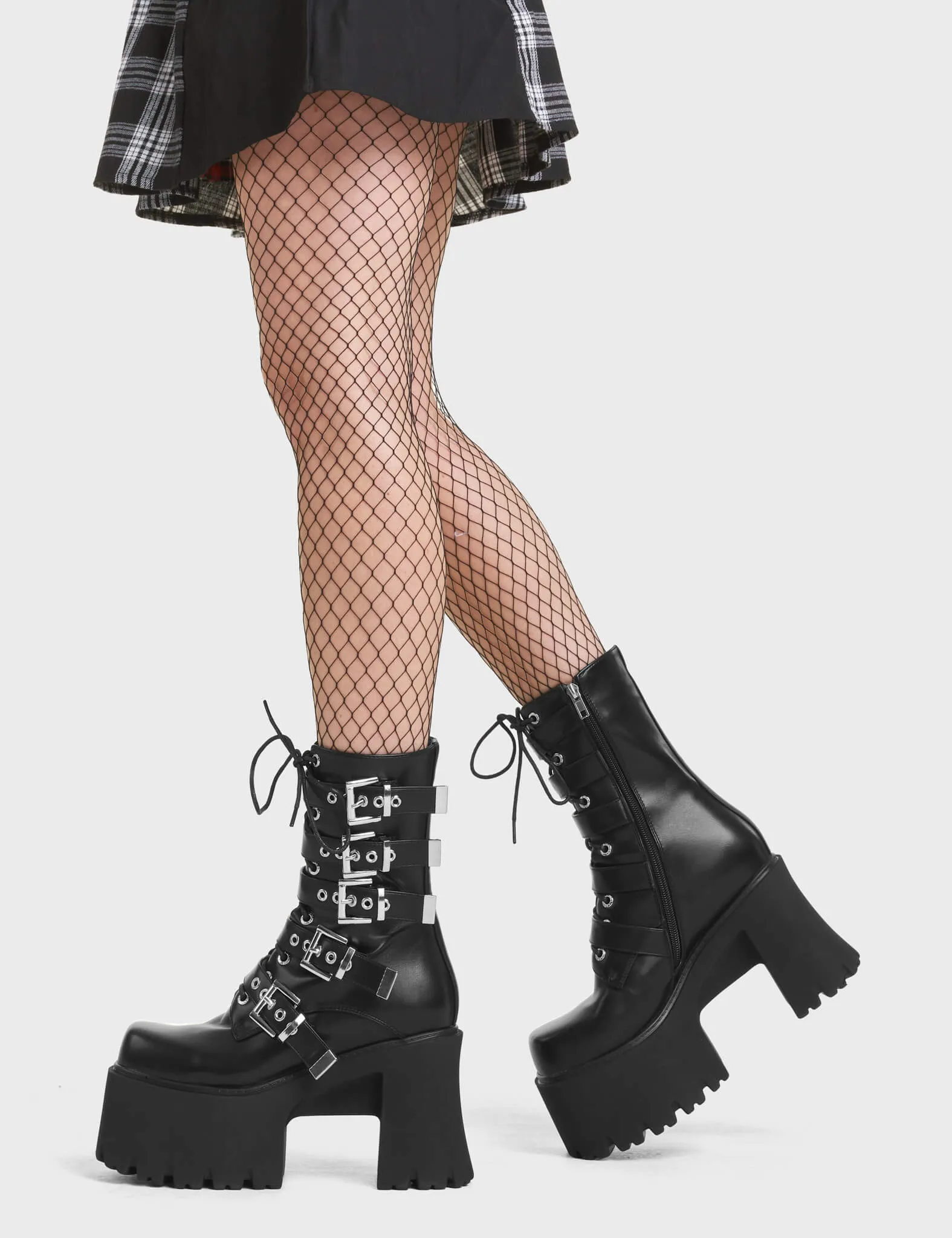 Me Likey Chunky Platform Ankle Boots