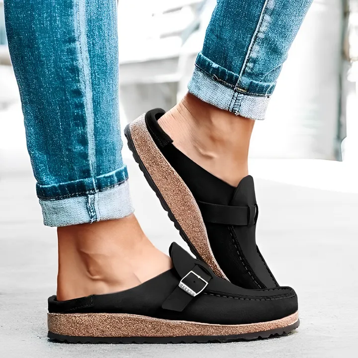 Medo - Suede Moccasin Sandals