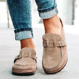 Medo - Suede Moccasin Sandals