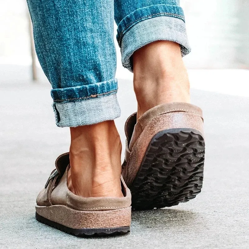 Medo - Suede Moccasin Sandals