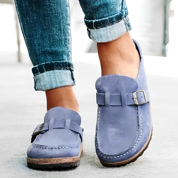Medo - Suede Moccasin Sandals