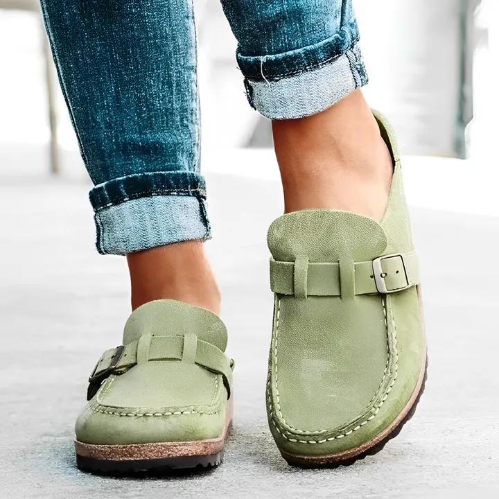 Medo - Suede Moccasin Sandals
