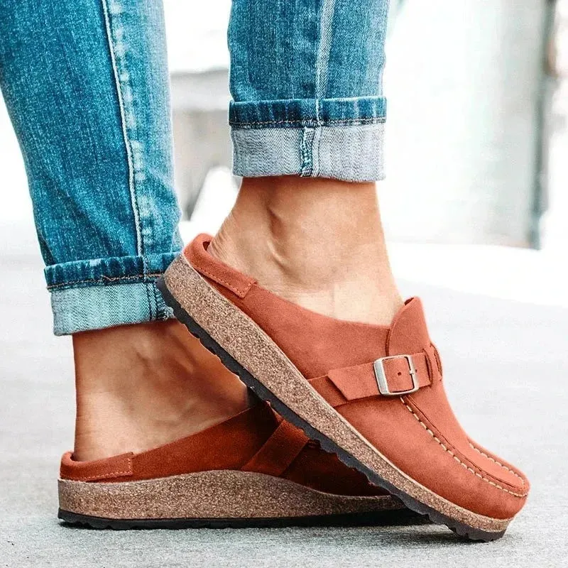 Medo - Suede Moccasin Sandals