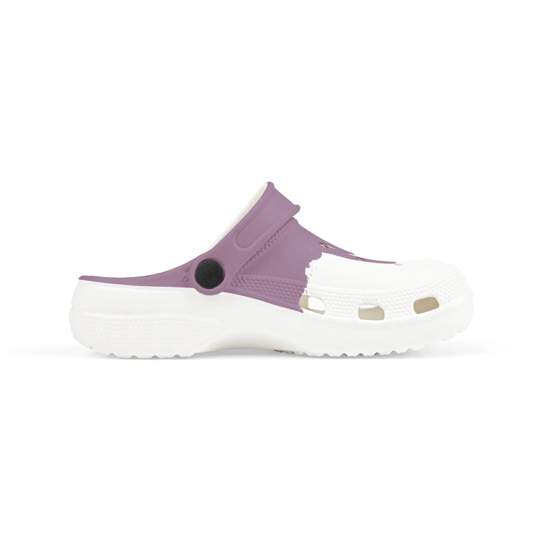 Melted Plum - Drip Series - Kids Foam Clogs