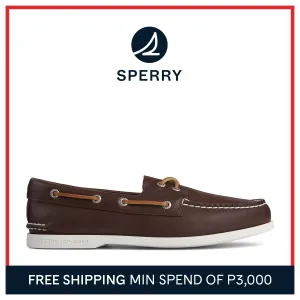 Men's Authentic Original PLUSHWAVE Boat Shoe - Brown (STS22198)