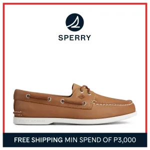 Men's Authentic Original Plushwave Boat Shoe - Tan (STS22195)