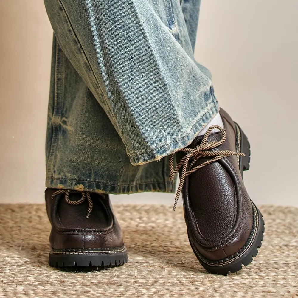 Men's Grain Moccasins