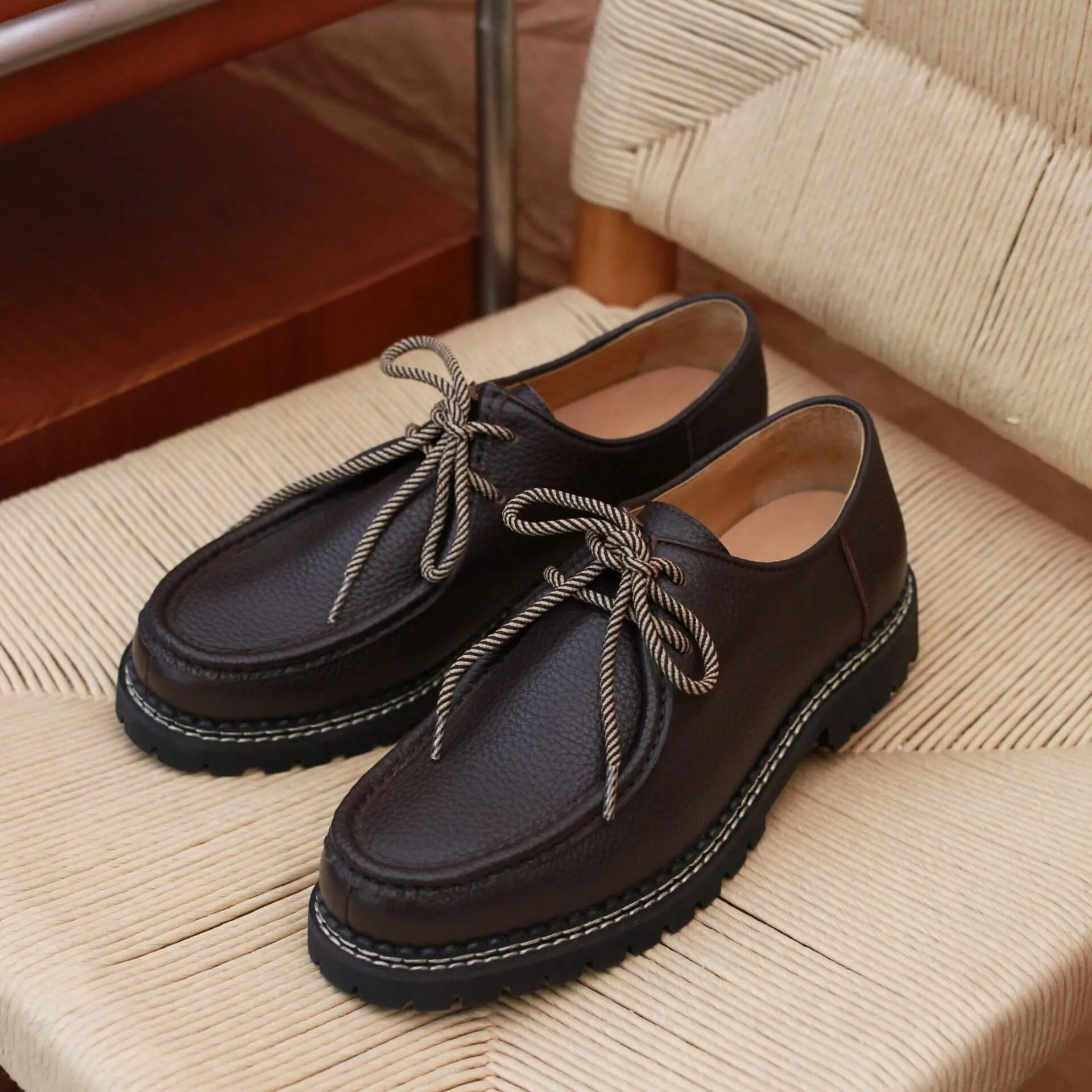 Men's Grain Moccasins