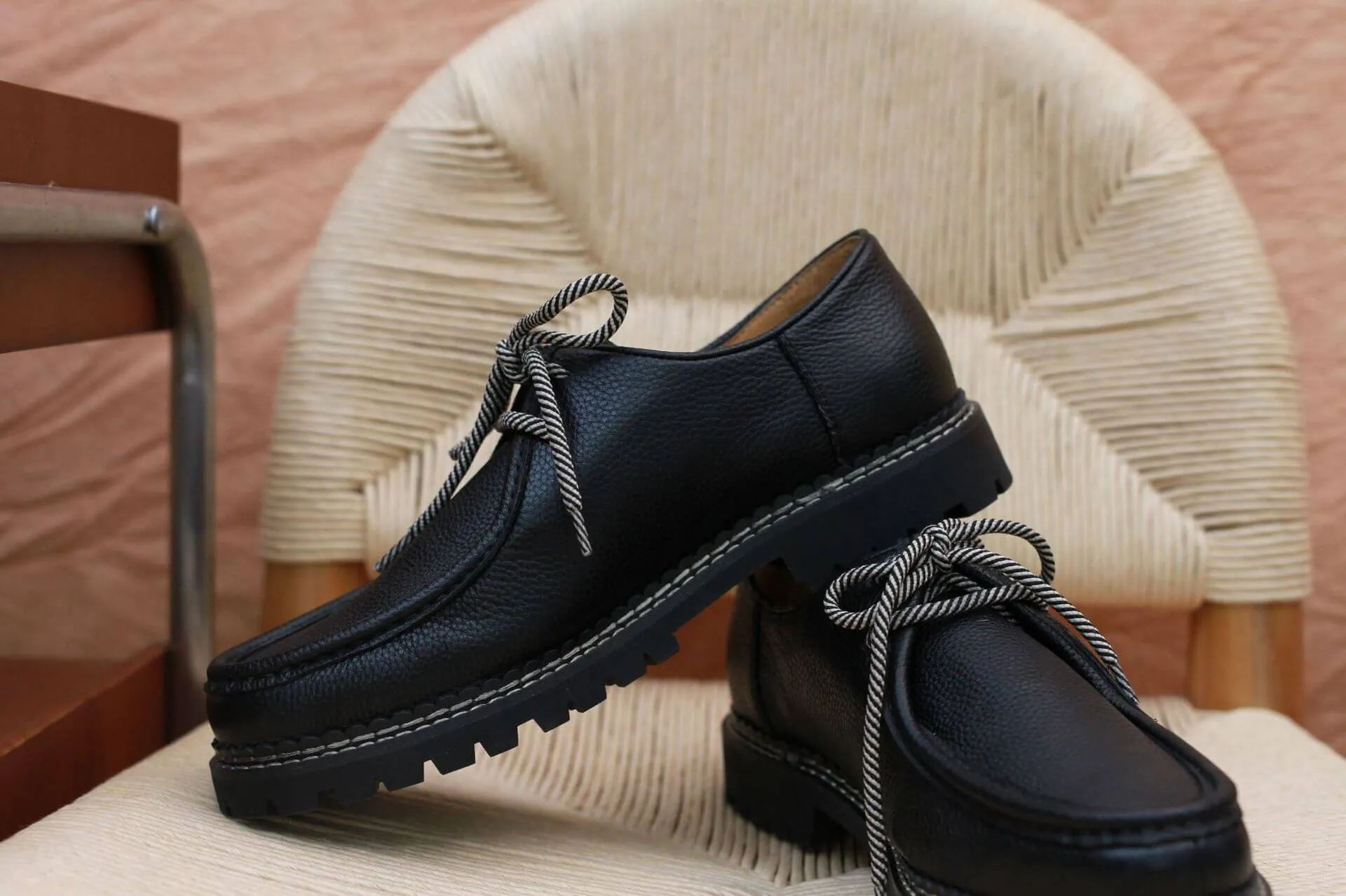 Men's Grain Moccasins