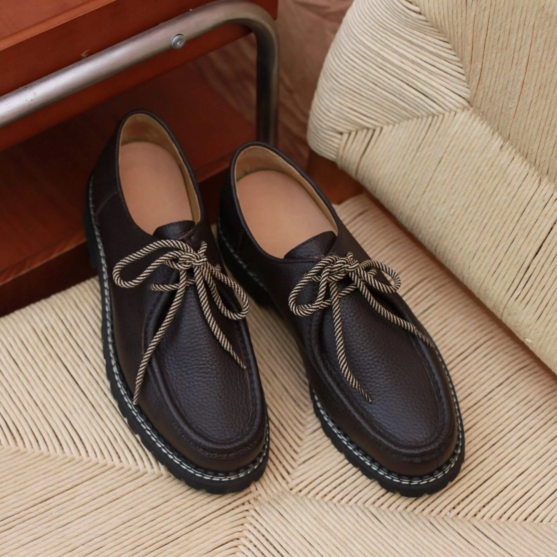 Men's Grain Moccasins