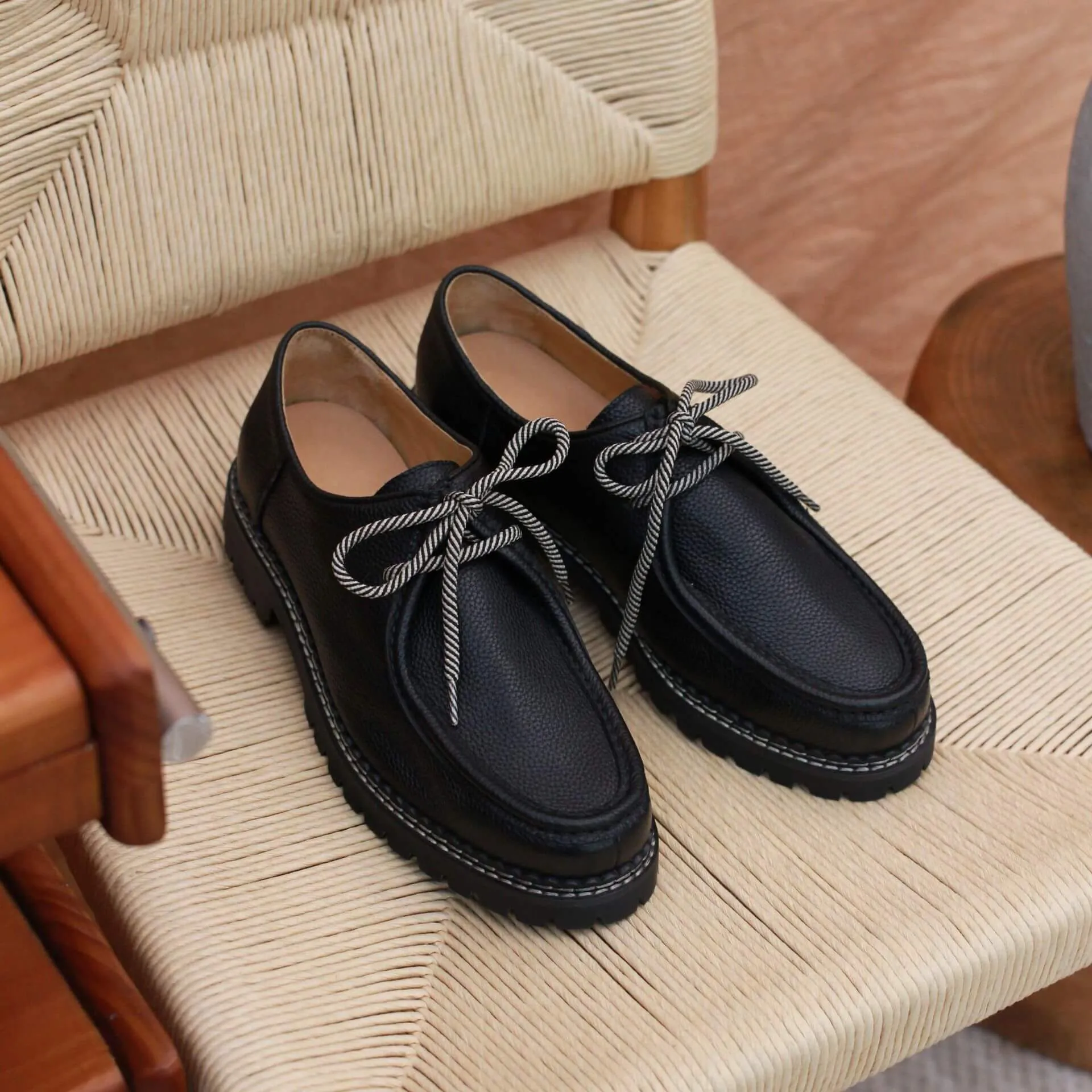 Men's Grain Moccasins