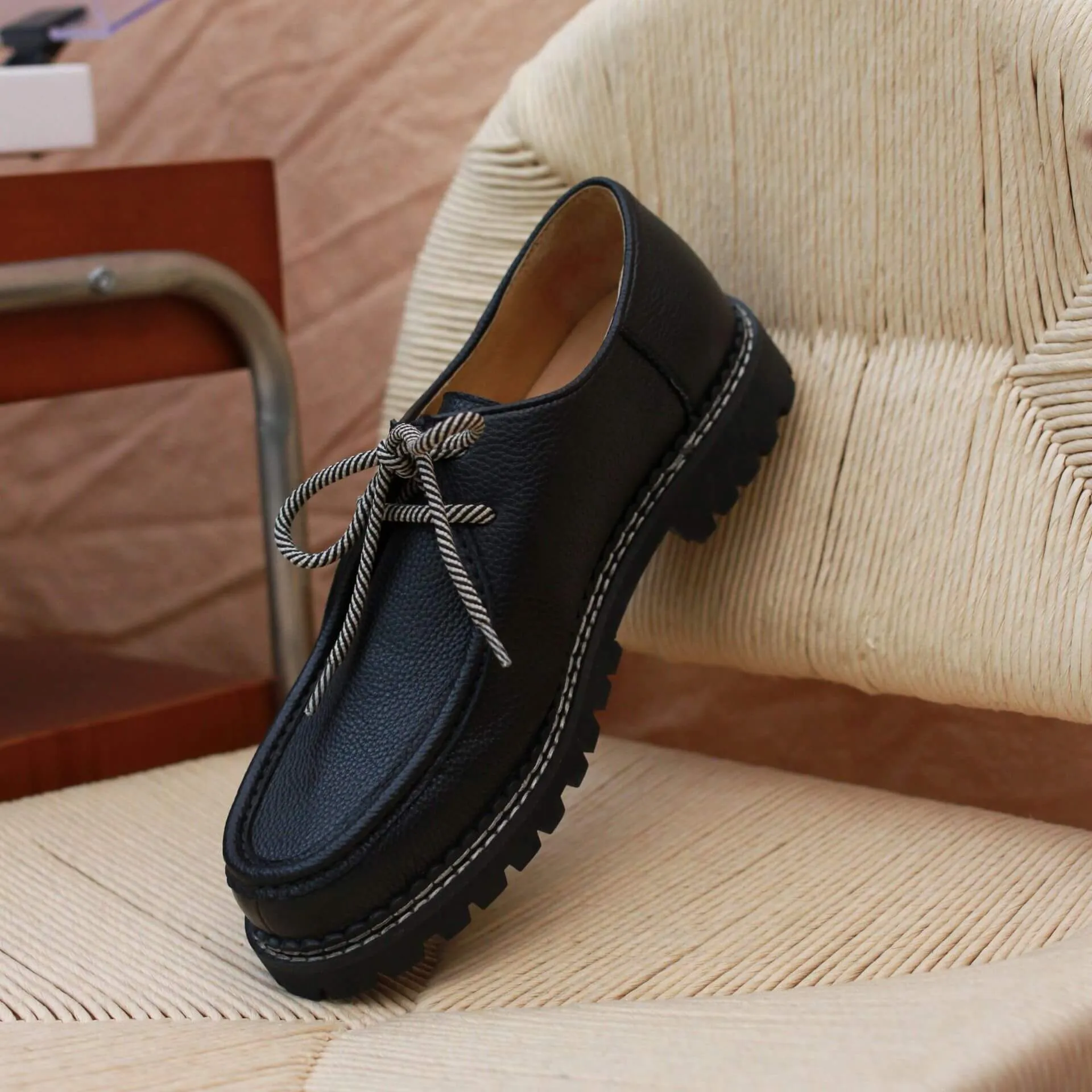 Men's Grain Moccasins