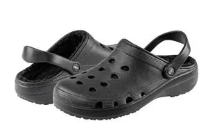 Mens Injected EVA Clogs with Faux Berber Lining