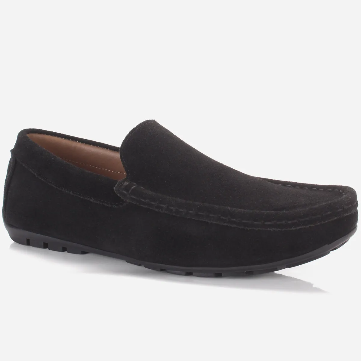 Mens "JAGUAR" Leather Winter Moccasins