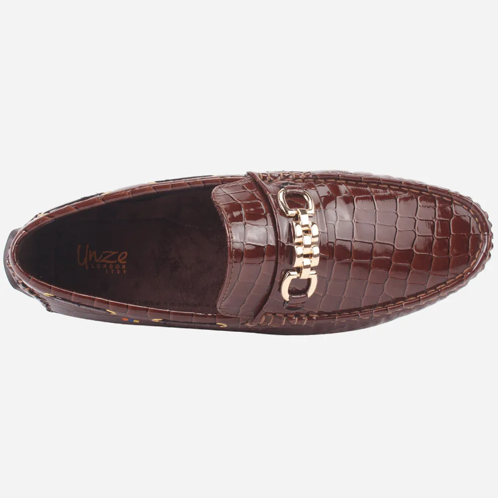 Men's "ZUVIJ" Comfy Flat Moccasins Shoes