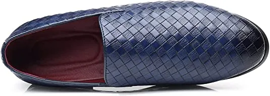 Men's Woven Smoking Loafers