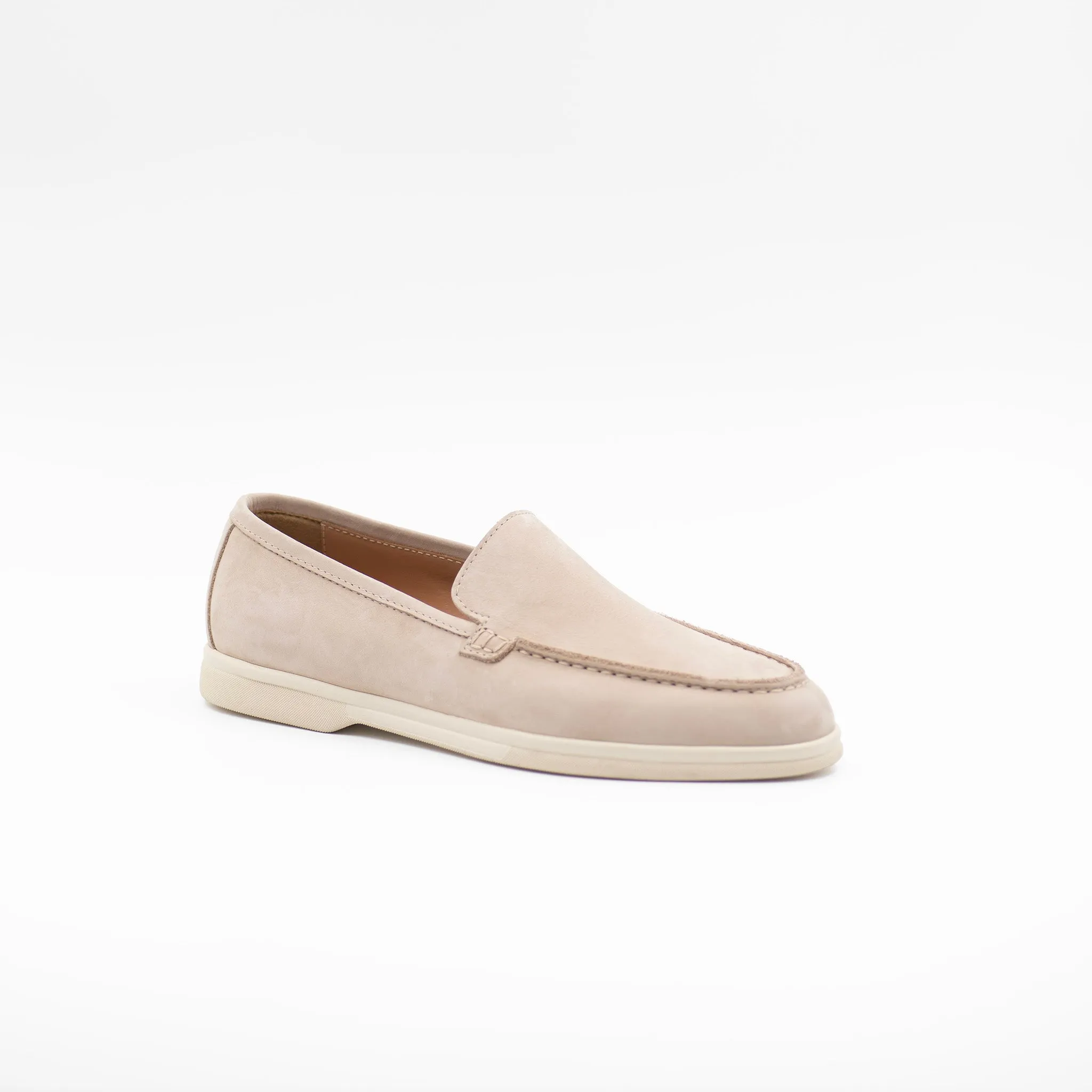 Minimal Moccasin in Ecru