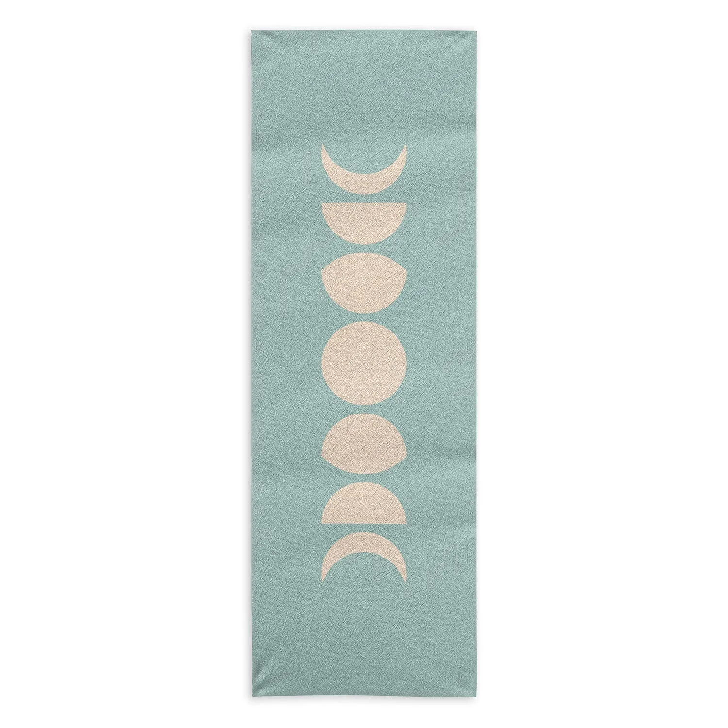 Minimal Moon Phases Sage Yoga Towel