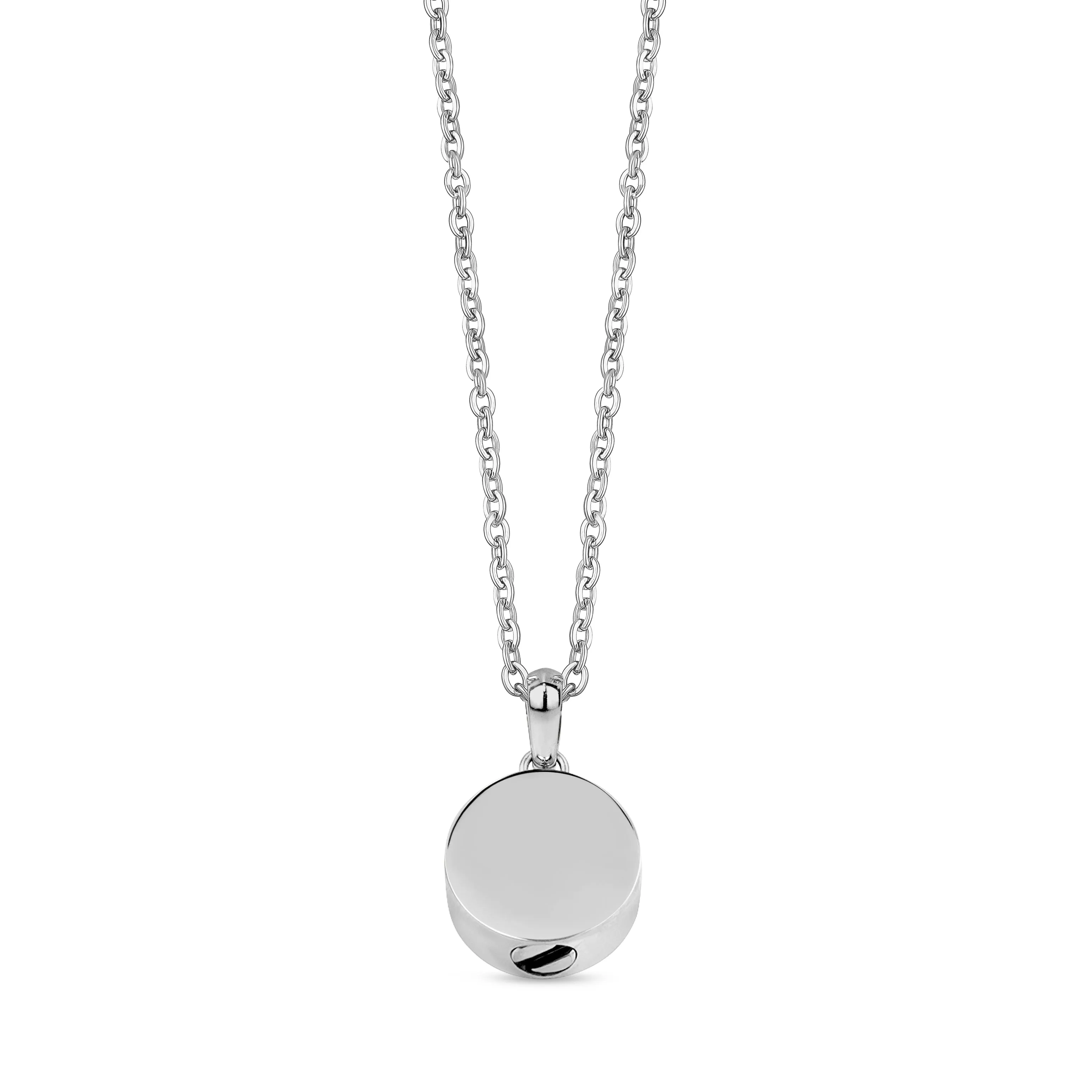 Minimal Round Urn Pendant