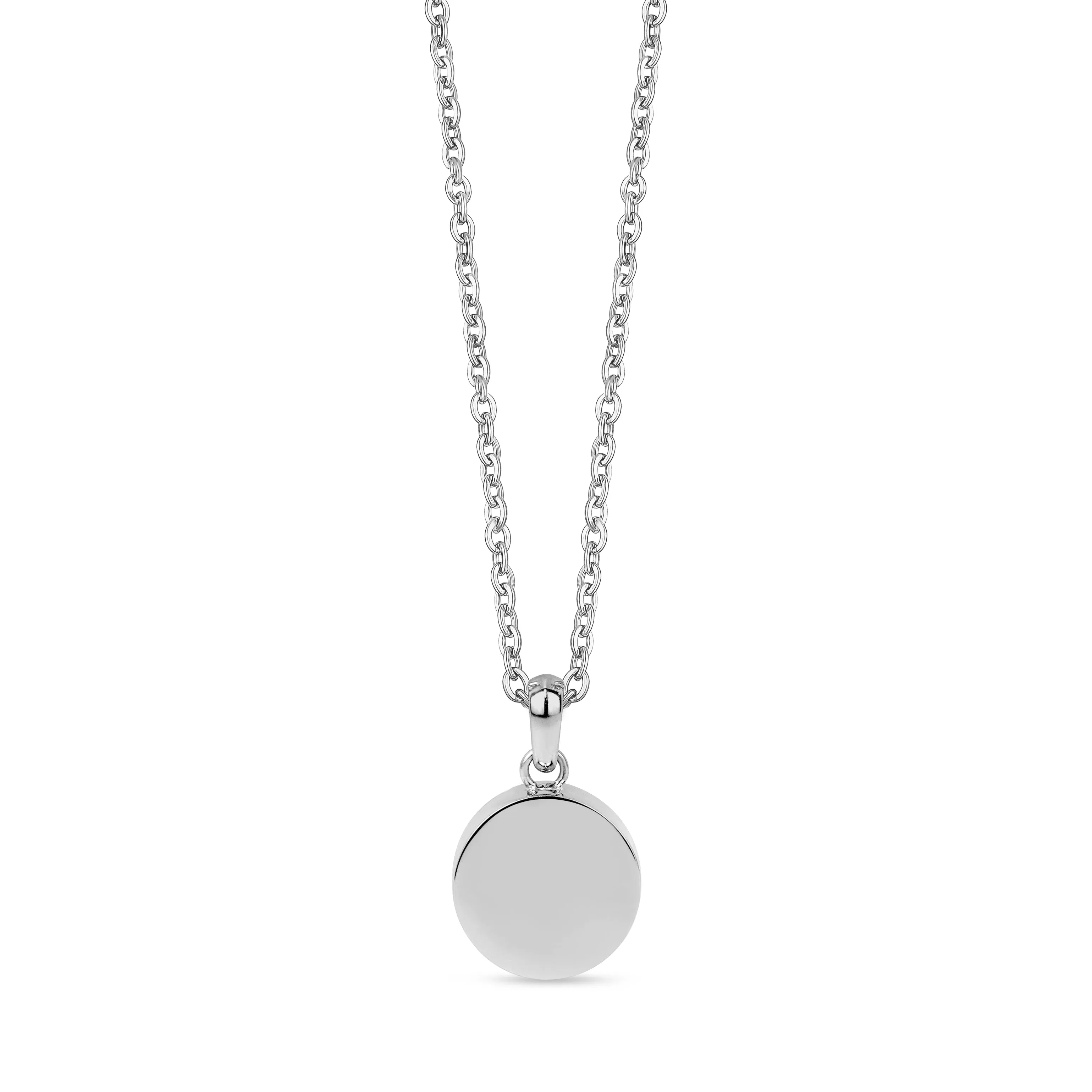 Minimal Round Urn Pendant