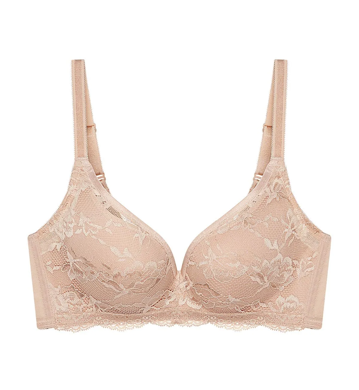 NATURAL ELEGANCE NON-WIRED PADDED BRA