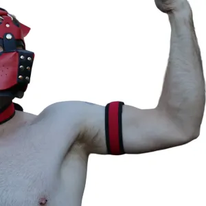 Neoprene Armbands - Red