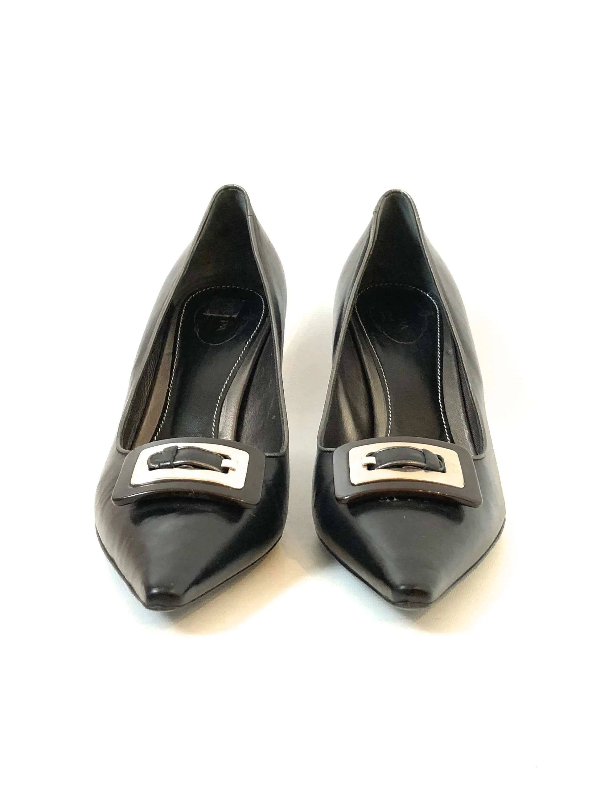 NEW Prada Buckle Pump Size 41 It (11 Us)