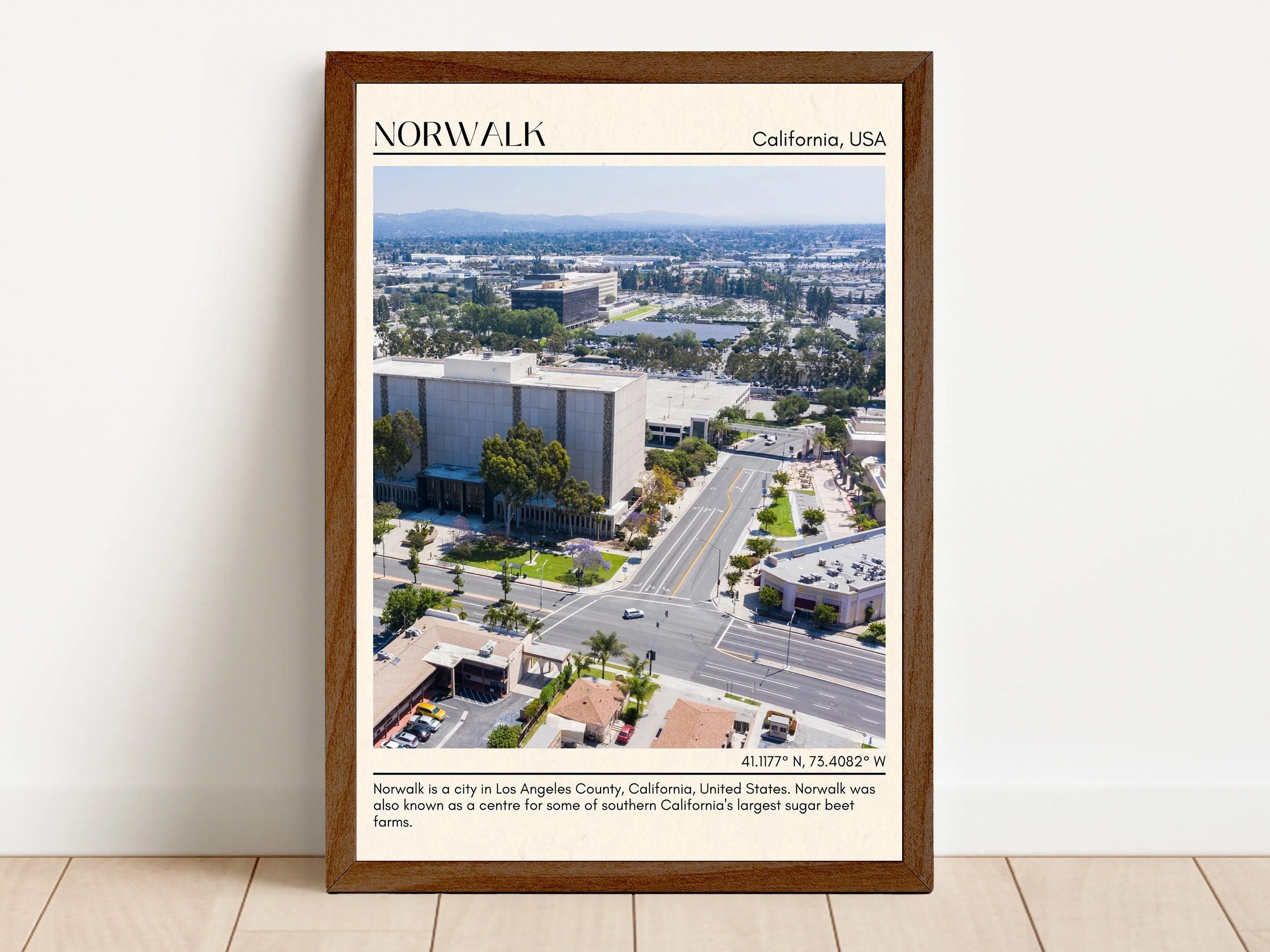 Norwalk Minimal Wall Art, California, USA