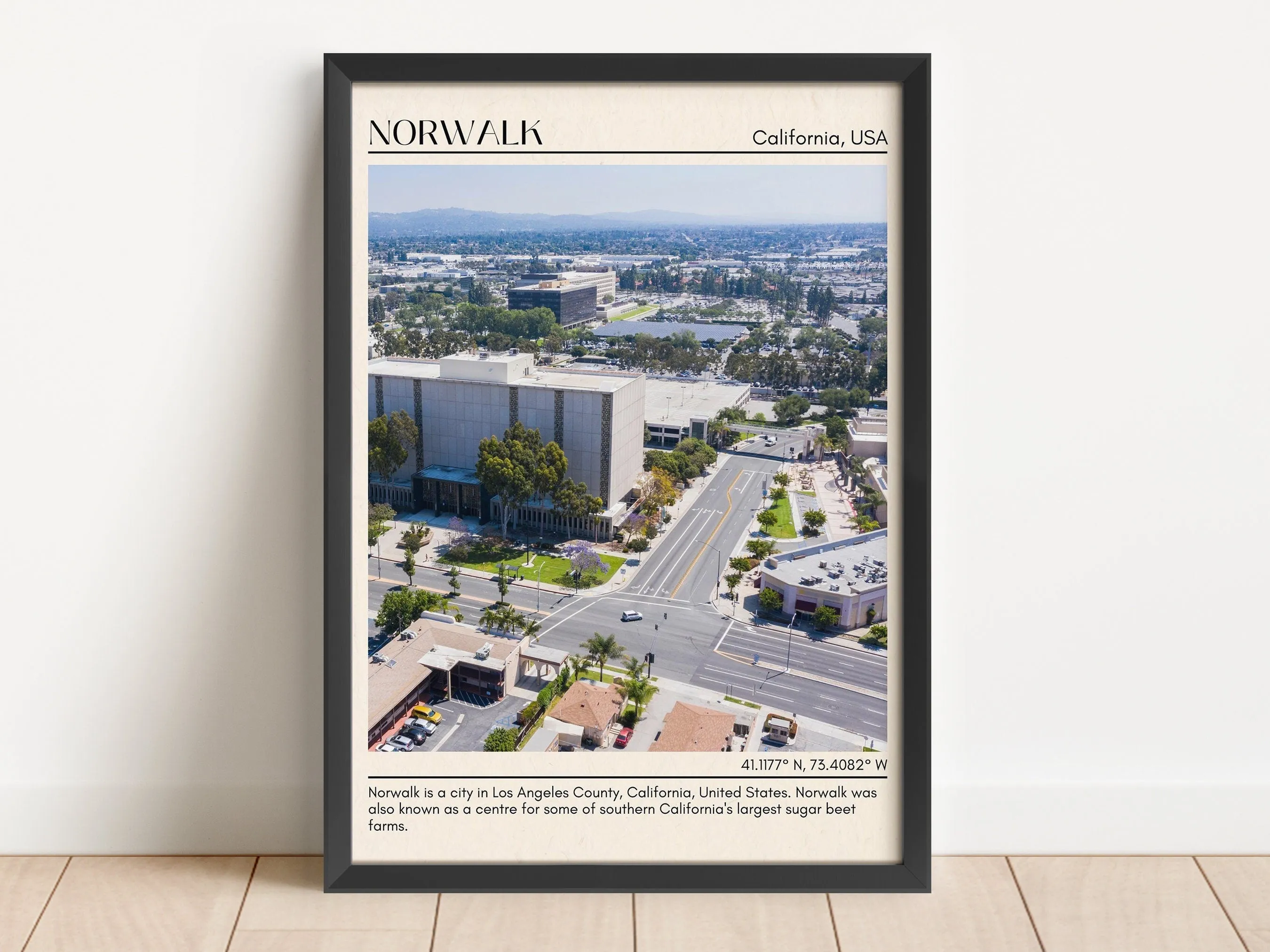 Norwalk Minimal Wall Art, California, USA