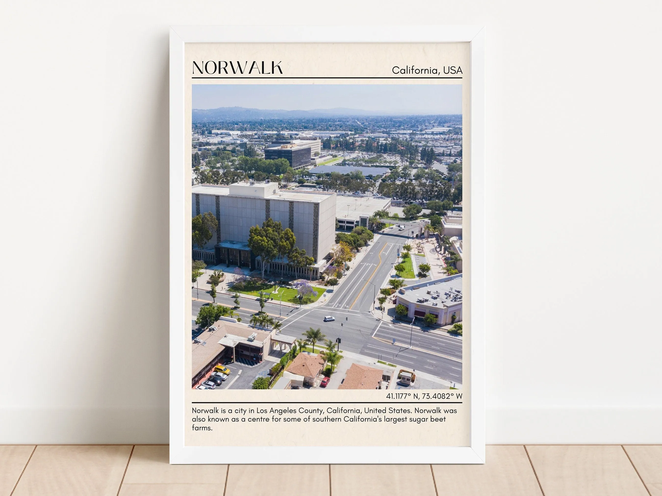 Norwalk Minimal Wall Art, California, USA