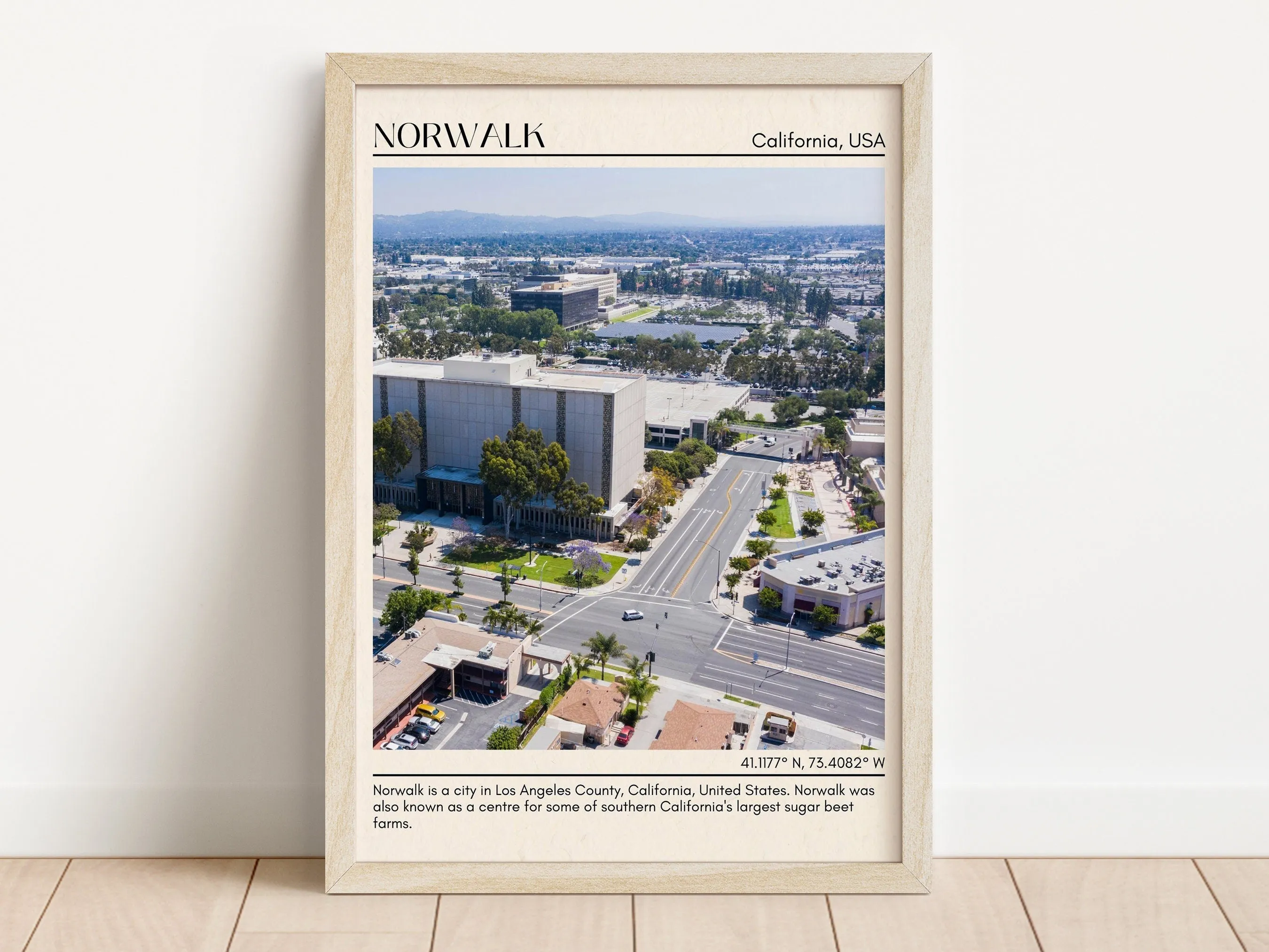 Norwalk Minimal Wall Art, California, USA