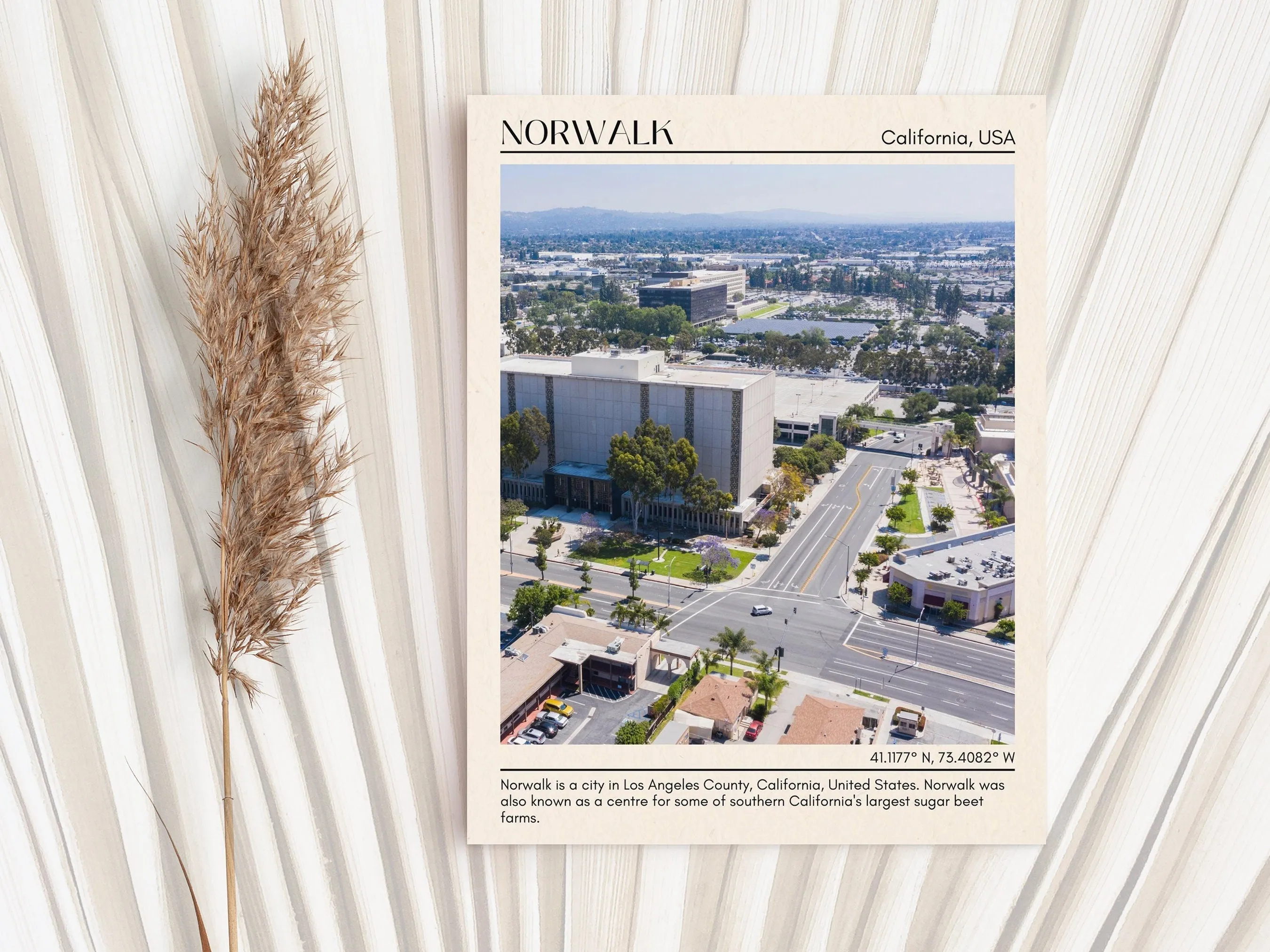 Norwalk Minimal Wall Art, California, USA