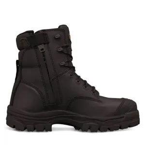 OLIVER 150MM Black Zip Sided Boot (Composite Toe)