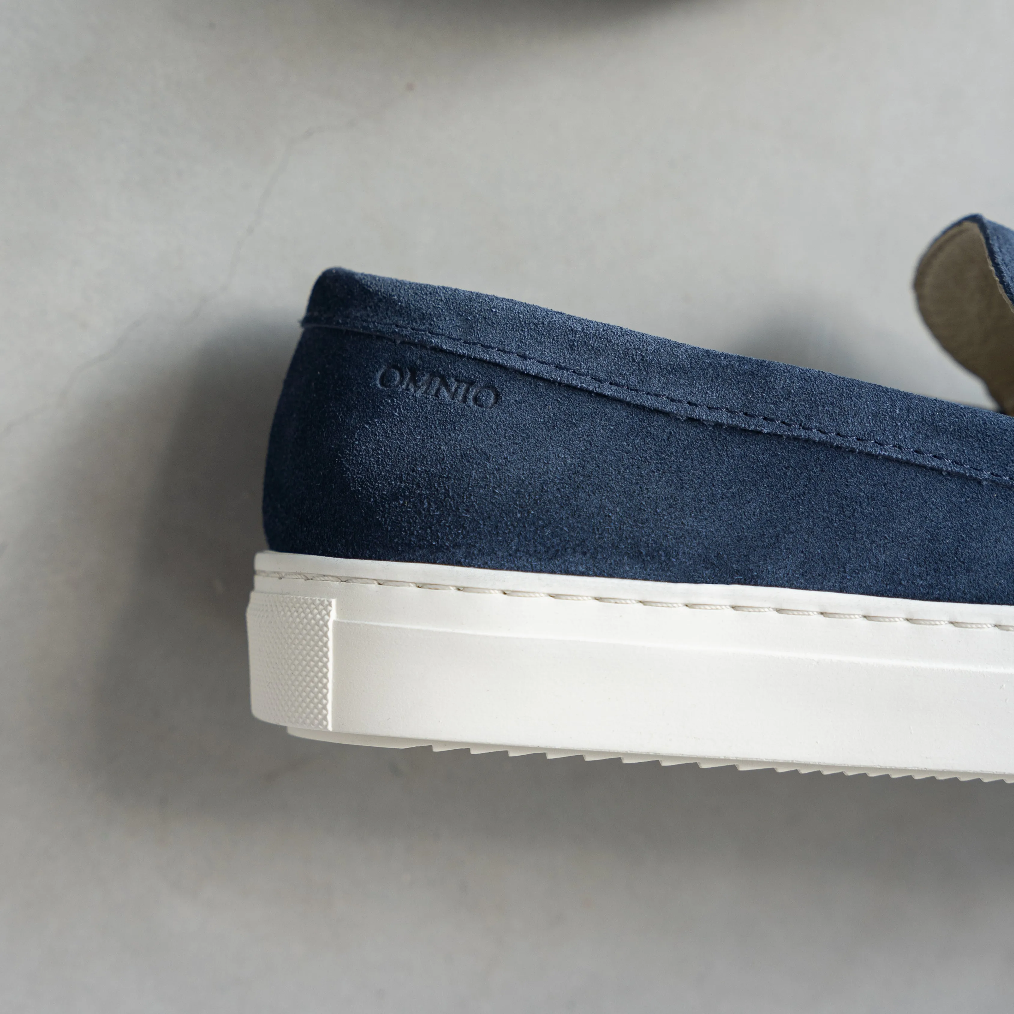 Omnio Malton Loafer Indigo Suede