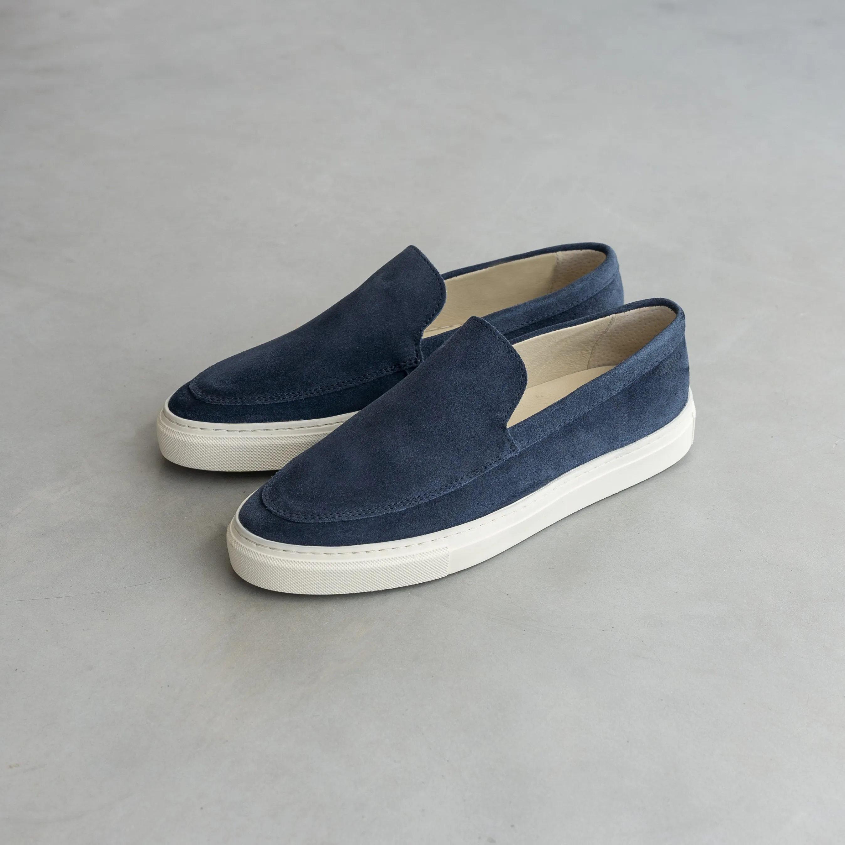 Omnio Malton Loafer Indigo Suede