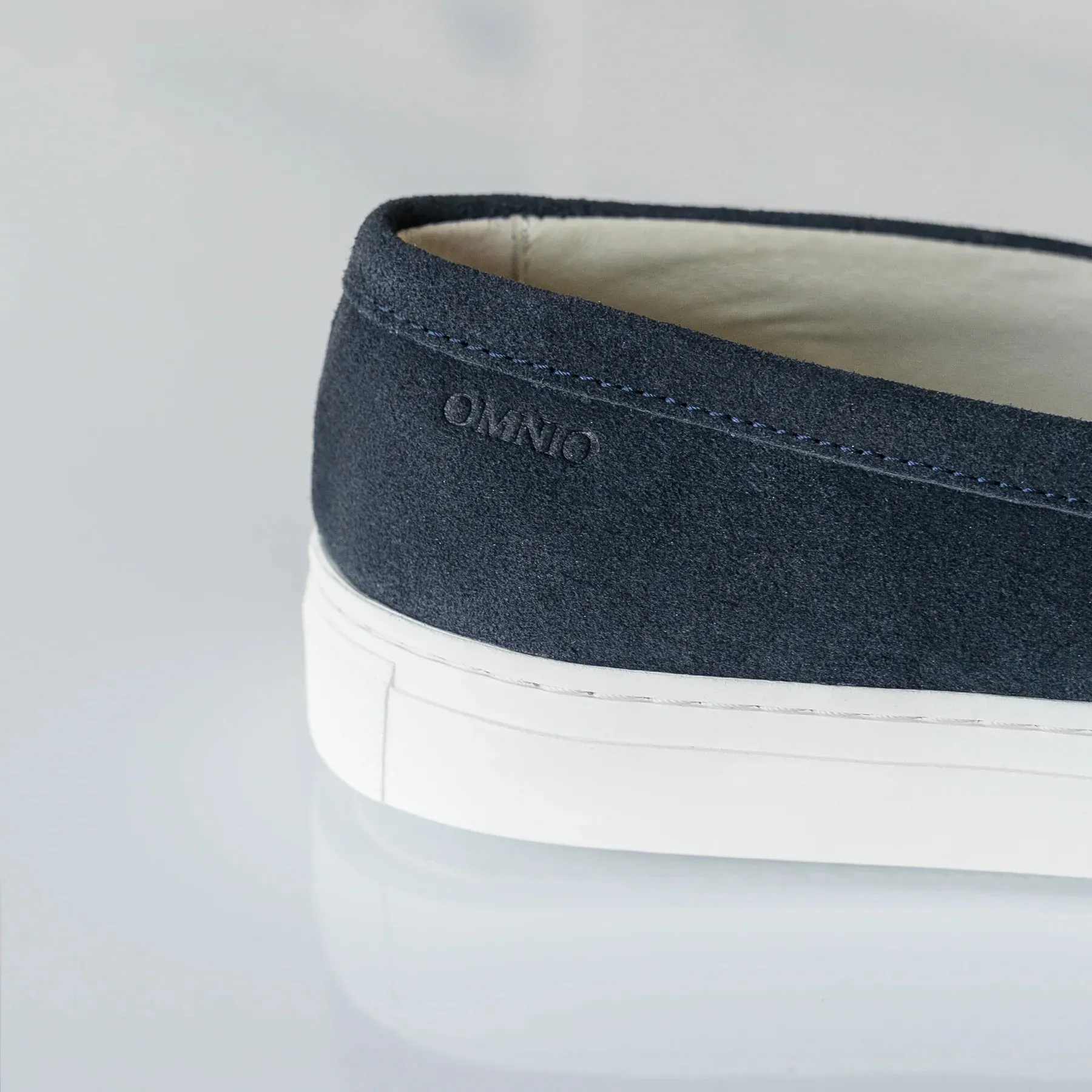 Omnio Malton Loafer Super Blue Suede