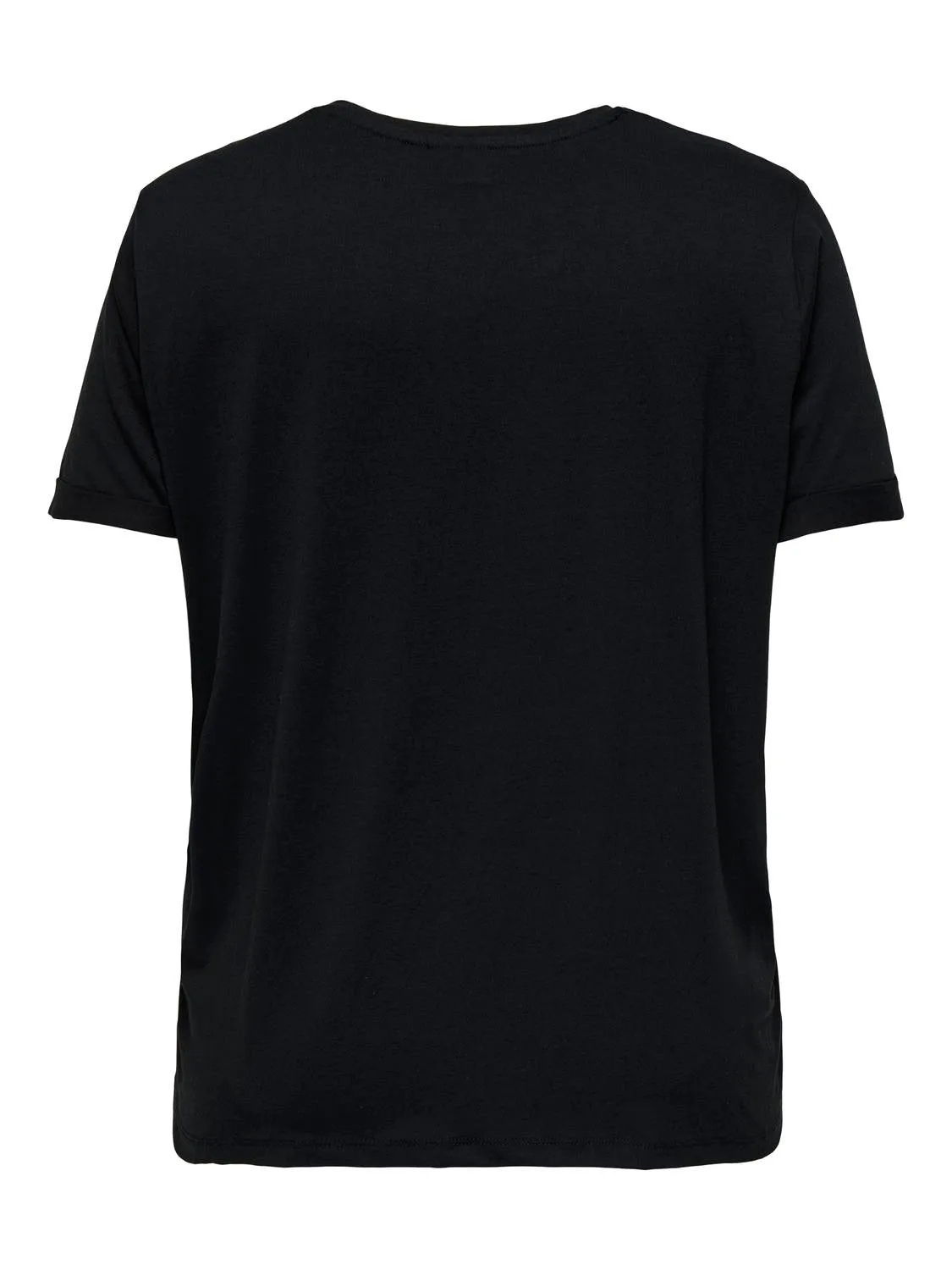 Only Carmakoma Moster T-Shirt in Black