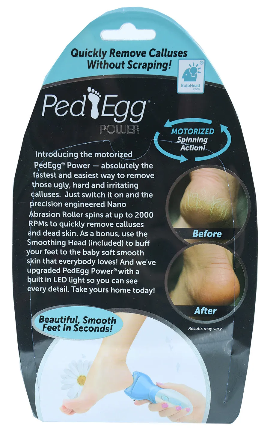 Ped Egg Power Cordless Electric Callus Remover