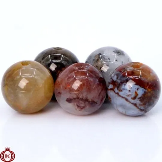 Pietersite Beads Smooth Round