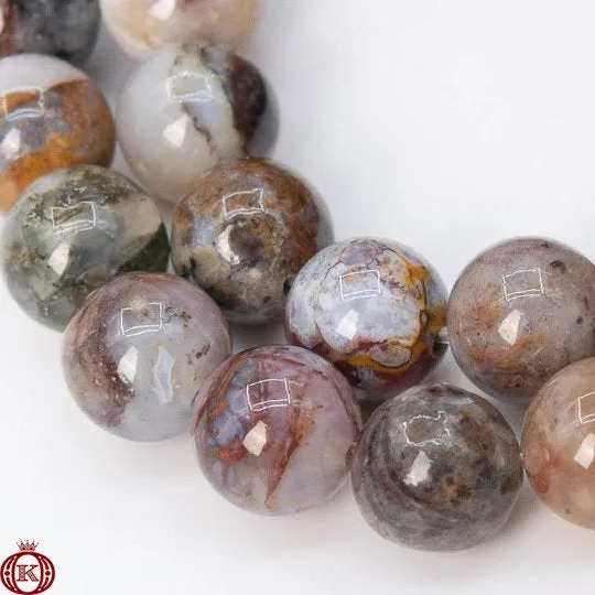 Pietersite Beads Smooth Round