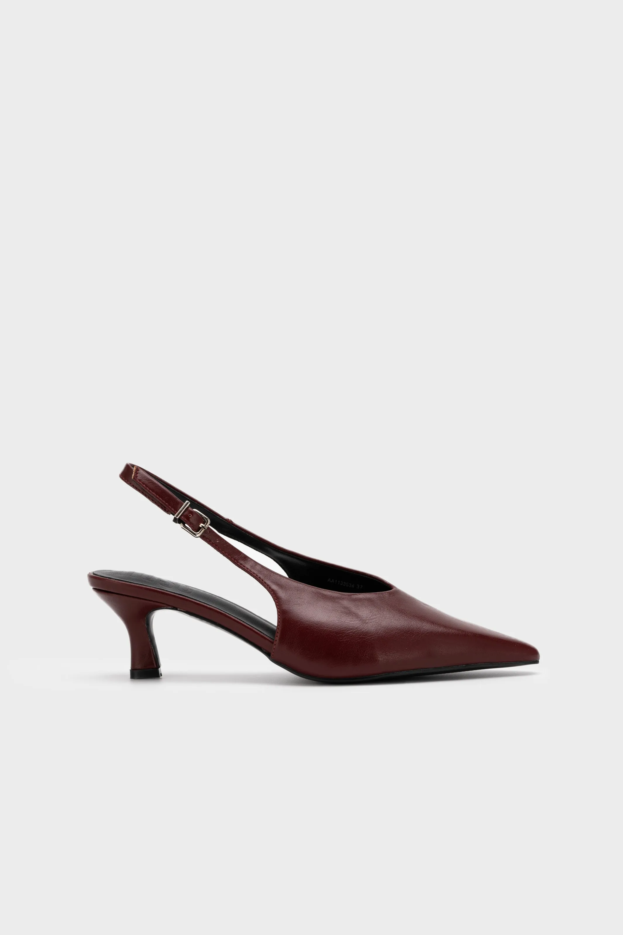POINTY TOE SLINGBACK HEEL PUMP