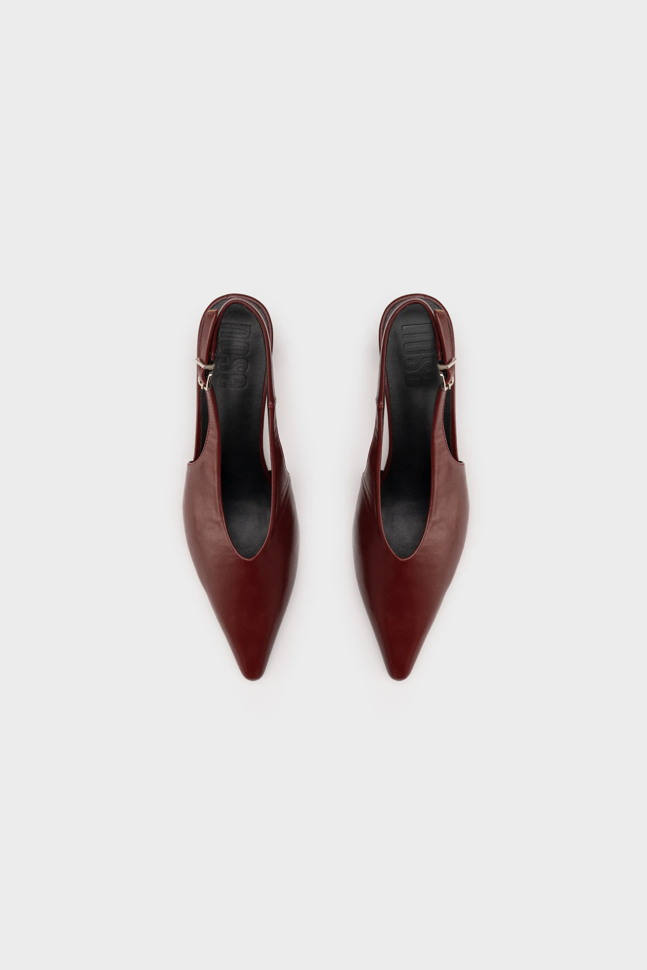 POINTY TOE SLINGBACK HEEL PUMP